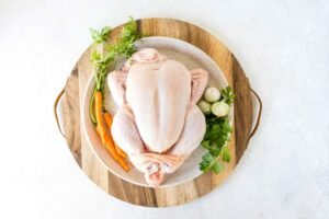 Ingredientes naturales de alta calidad para comida de gatos
